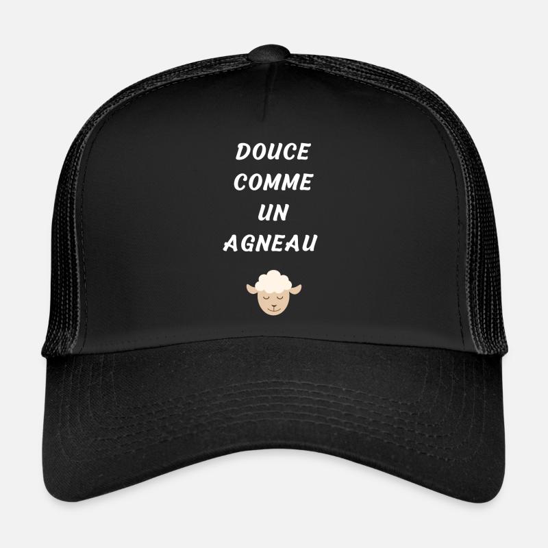 Douce comme un agneau Casquette trucker 