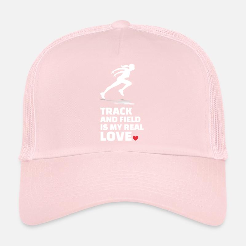 Ich Liebe Leichtathletik Trucker Cap