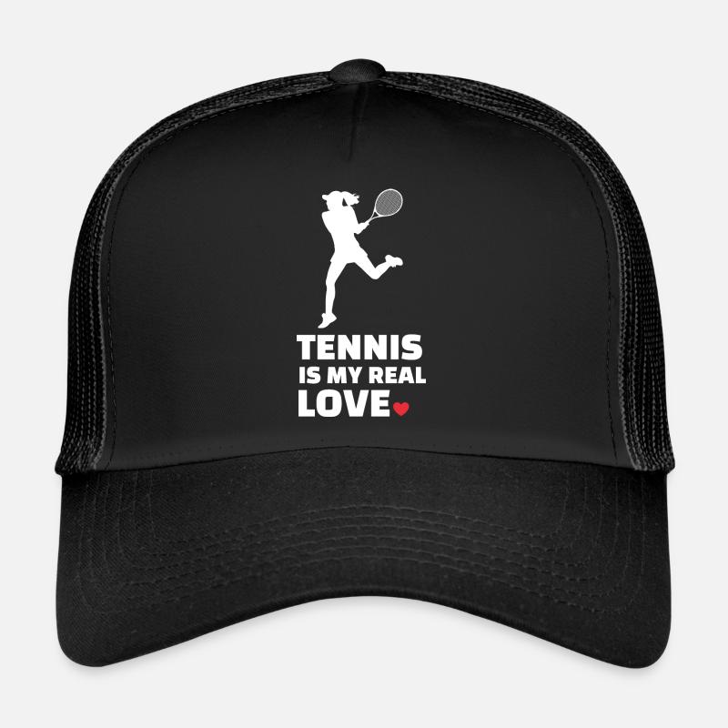 Ich Liebe Tennis Trucker Cap