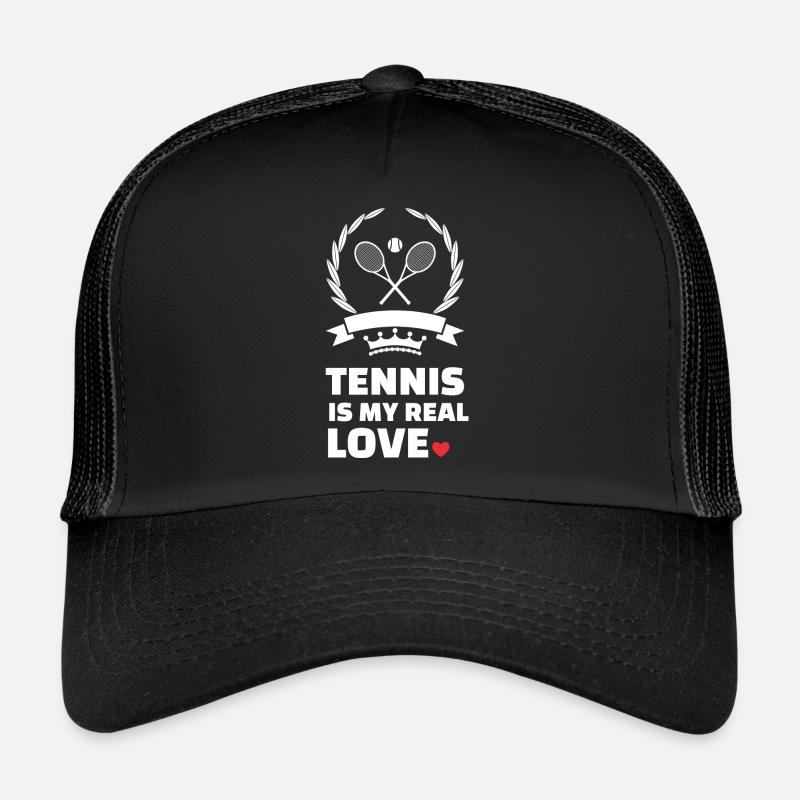 Ich Liebe Tennis Trucker Cap