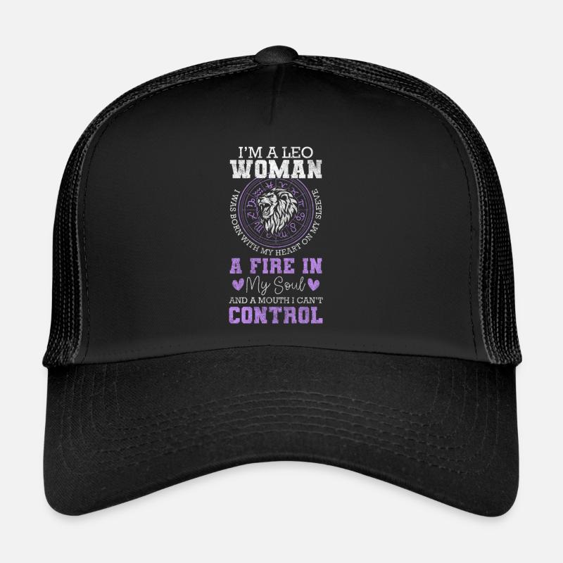Löwe Astrologie Geburt Löwen Trucker Cap
