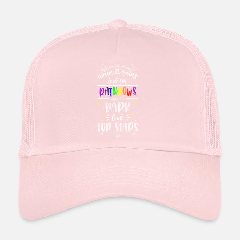Symbole du télescope Star Wishes Casquette trucker 