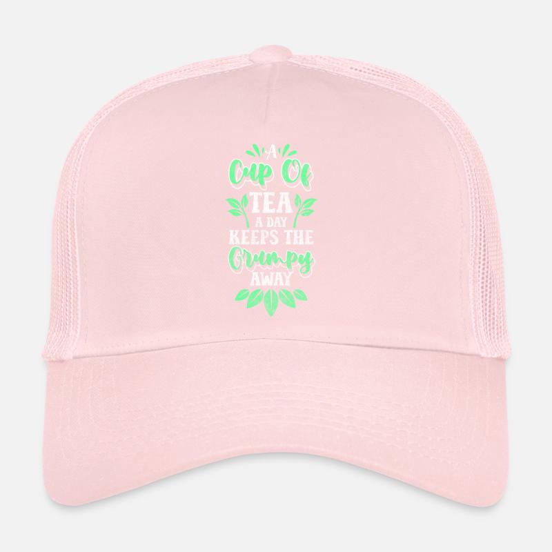 Tea Drinker Recreation Drink Trucker Cap