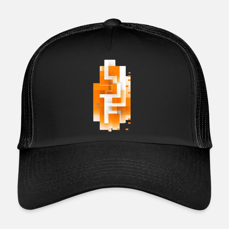 Majestic Flame - Trucker Cap - black/black