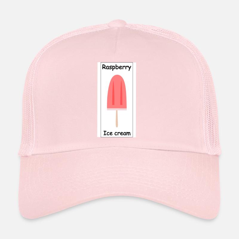 Raspberry Ice cream Trucker Cap