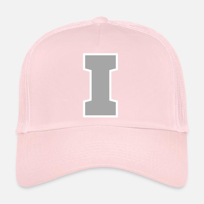 Buchstabe i sport Trucker Cap