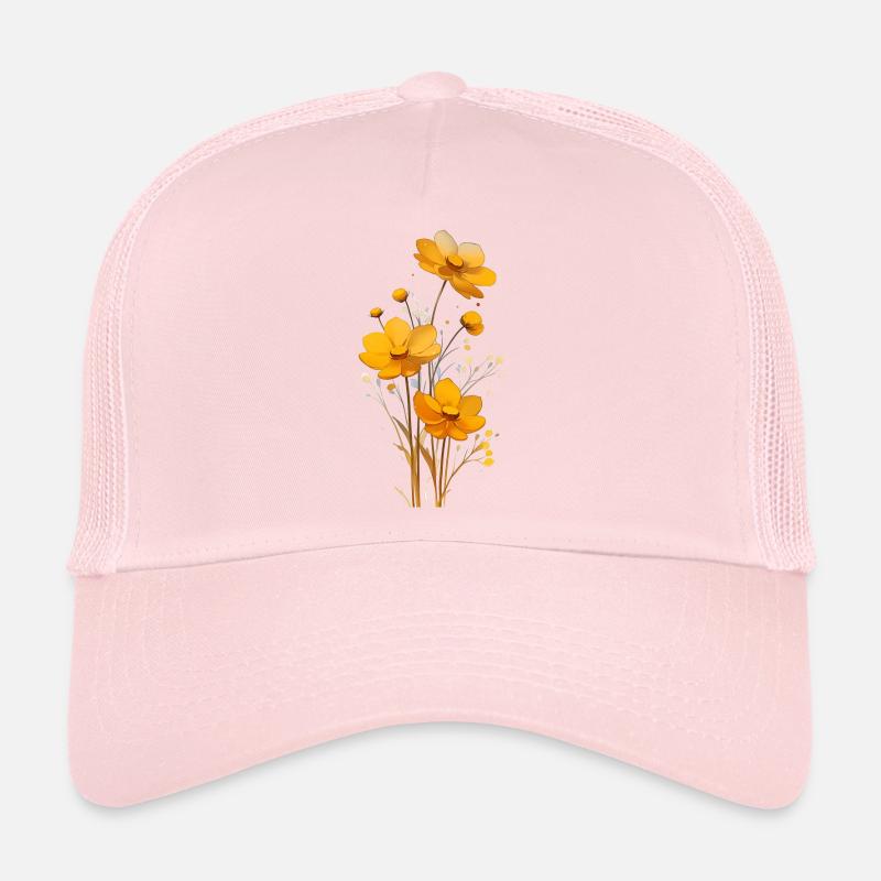 Flowers Trucker Cap