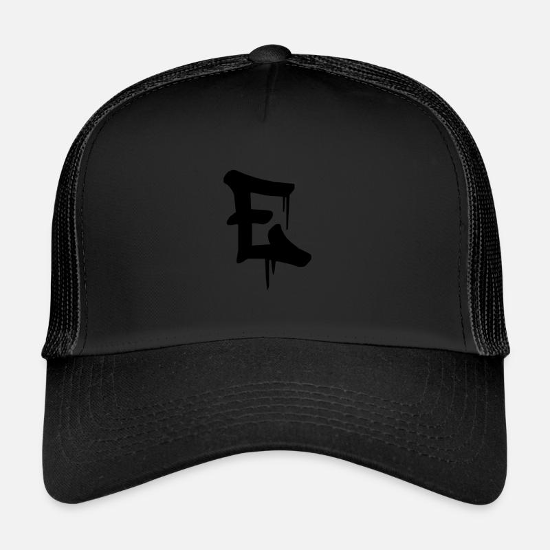lettre E Graffiti Casquette trucker 