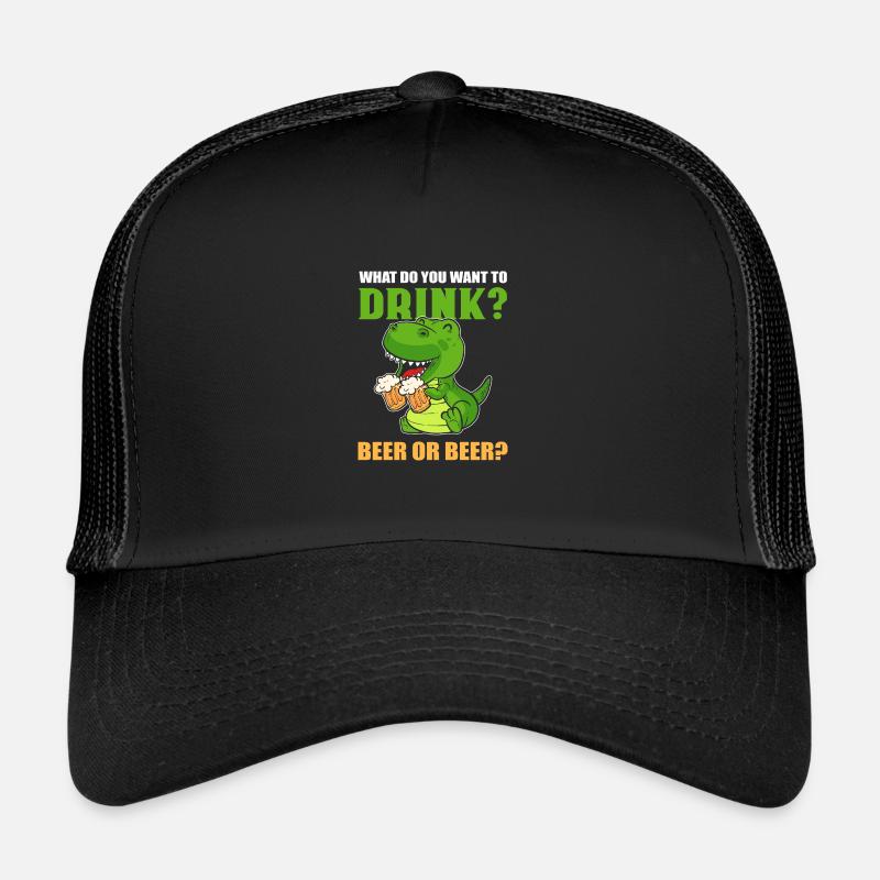 Bier oder Bier Barista Geschenk Trucker Cap