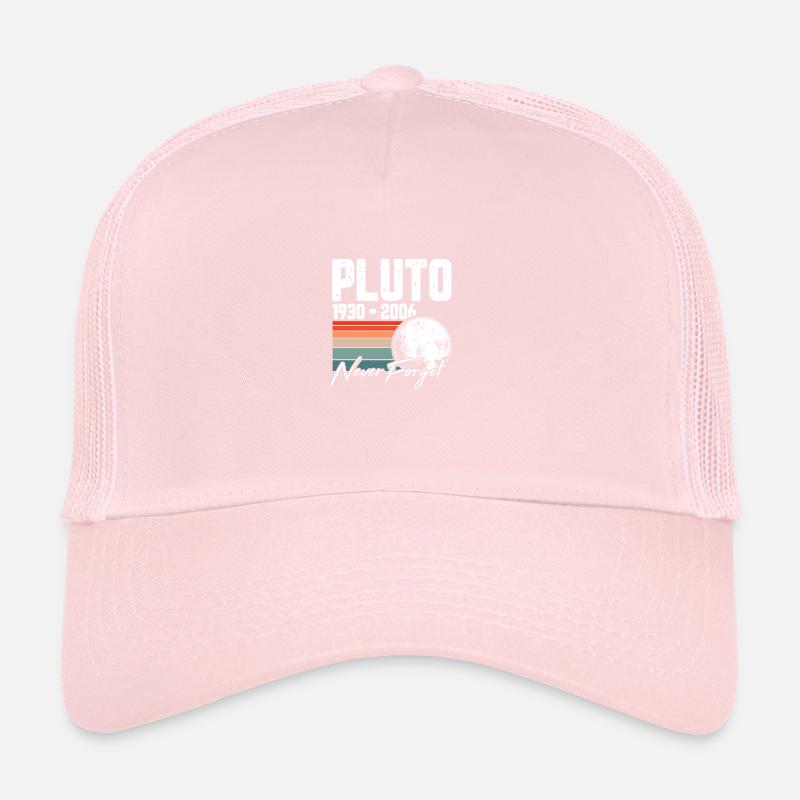 Pluto 1930 - 2006 Never Forget Design für einen Trucker Cap