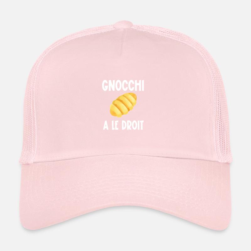 gnocchi a le droit Casquette trucker 