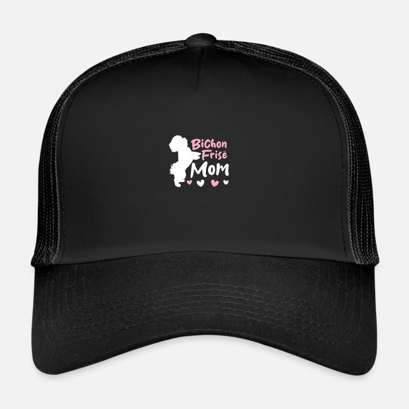 Bichon Frisé Mom For Bichon Dog Lovers Trucker Cap