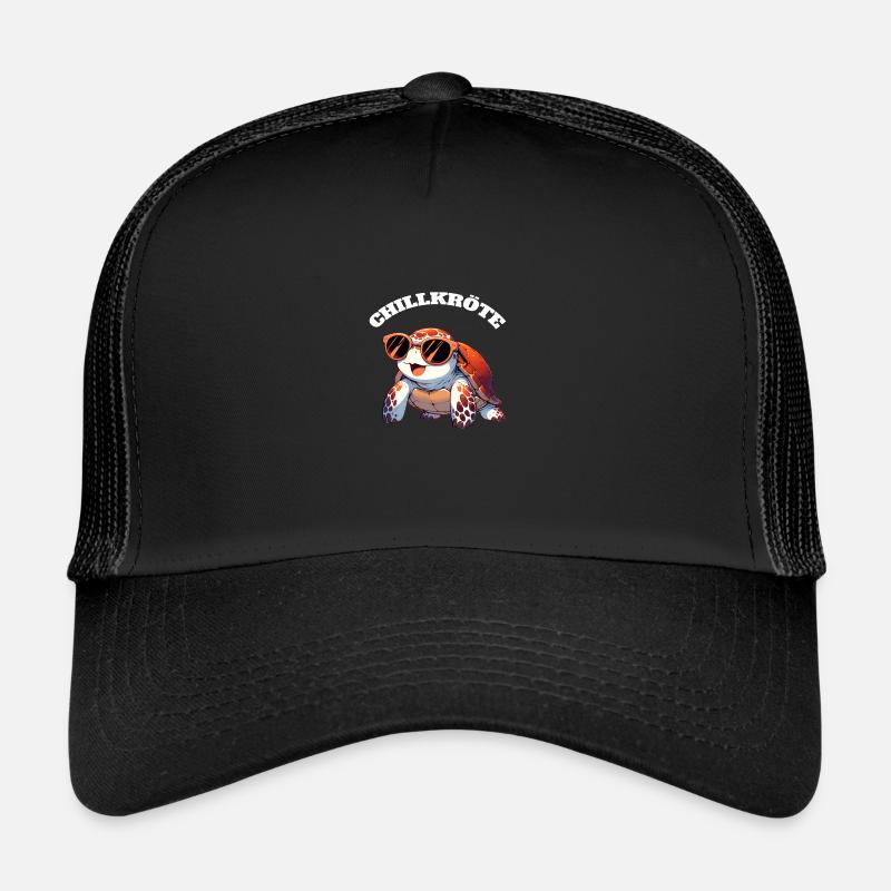 Tortue crapaud froide Casquette trucker 