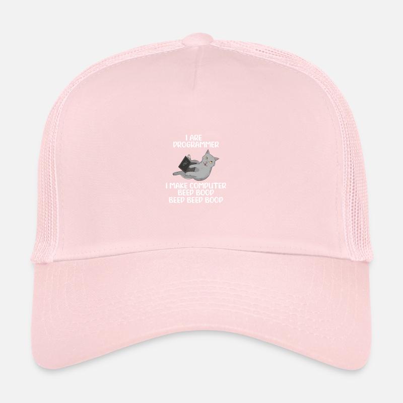I Are Programmer I Make Computer Beep Bop Coder So Trucker Cap