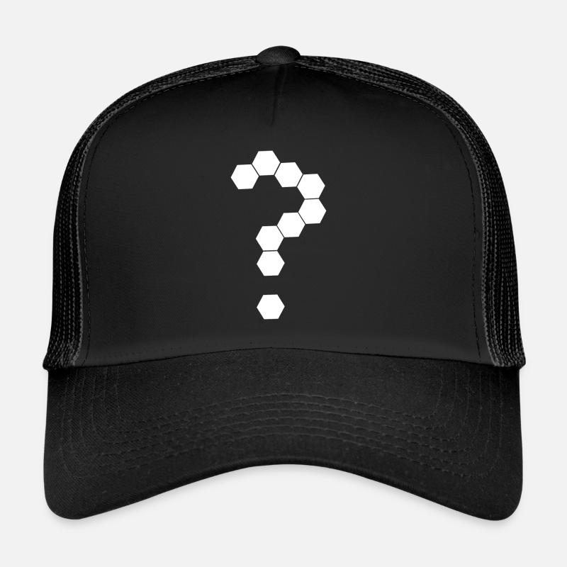 Question mark Trucker Cap