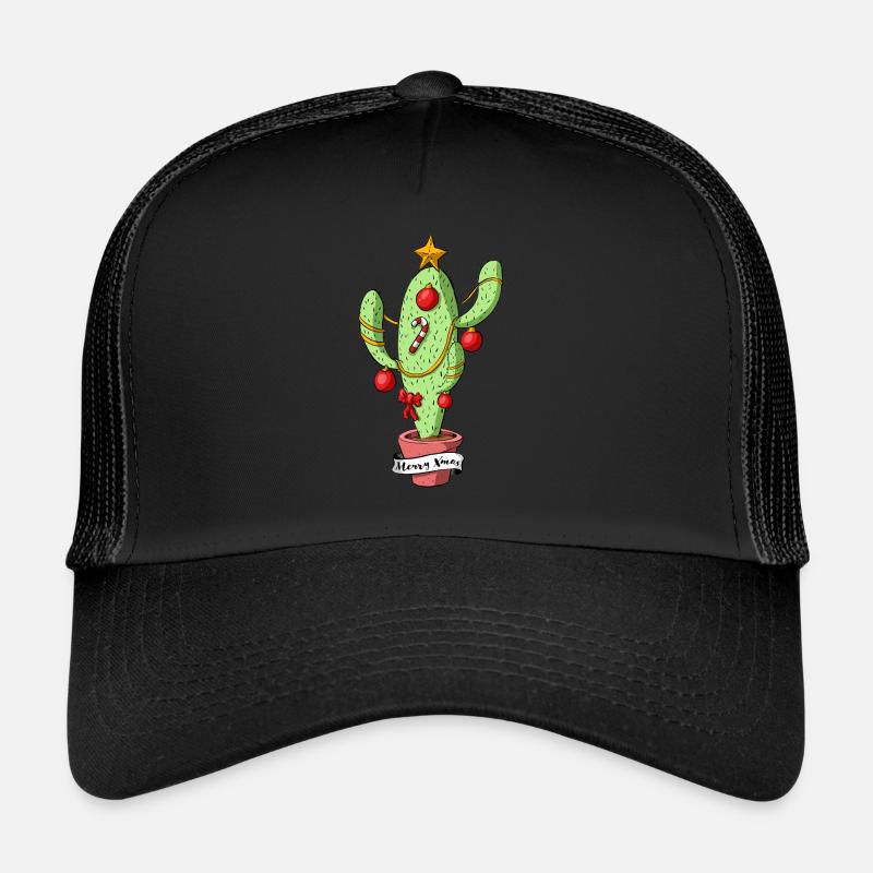 Christmas tree Trucker Cap