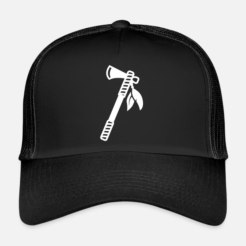 Axt Indianer feder Trucker Cap