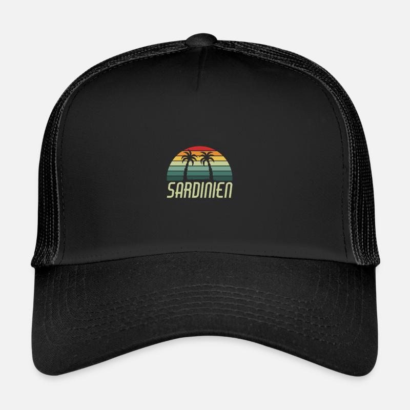 Sardaigne sardinia Casquette trucker 