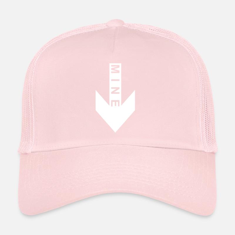 Mine flèche vers le bas Casquette trucker 