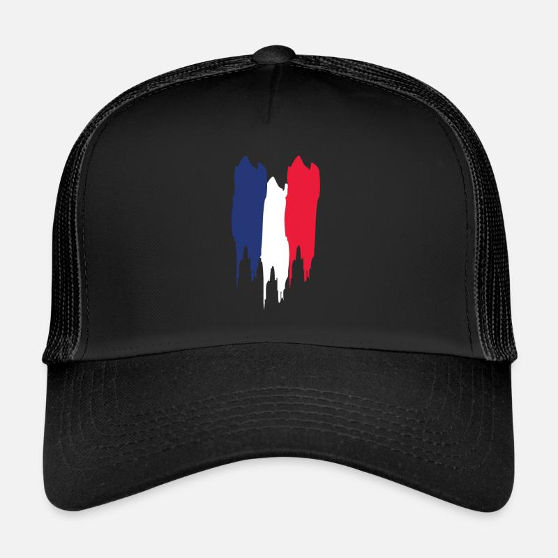 Drapeau français Casquette trucker 