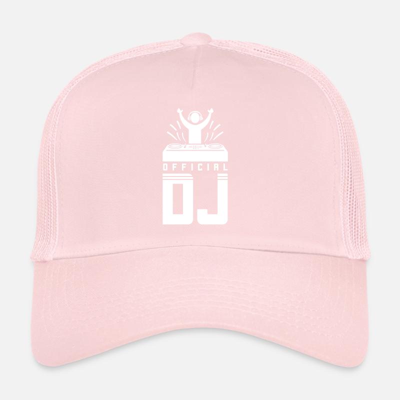 DJ Spruch Platines vinyles Casquette trucker 