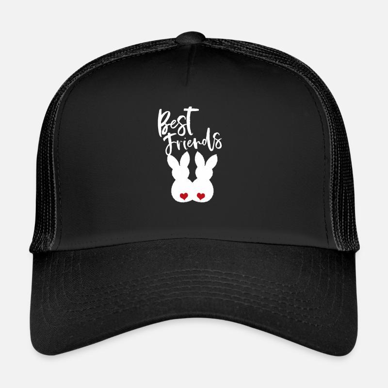 Meilleurs amis de Pâques - Lapin de Pâques Lapin Lapin Casquette trucker 