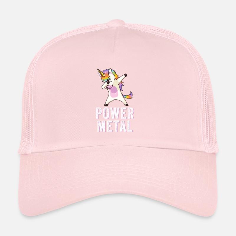 Power Metal Dabbing Einhorn - Dabbing Einhorn Trucker Cap