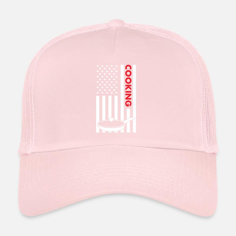 Cuisinez-nous Flag Cooking Casquette trucker 