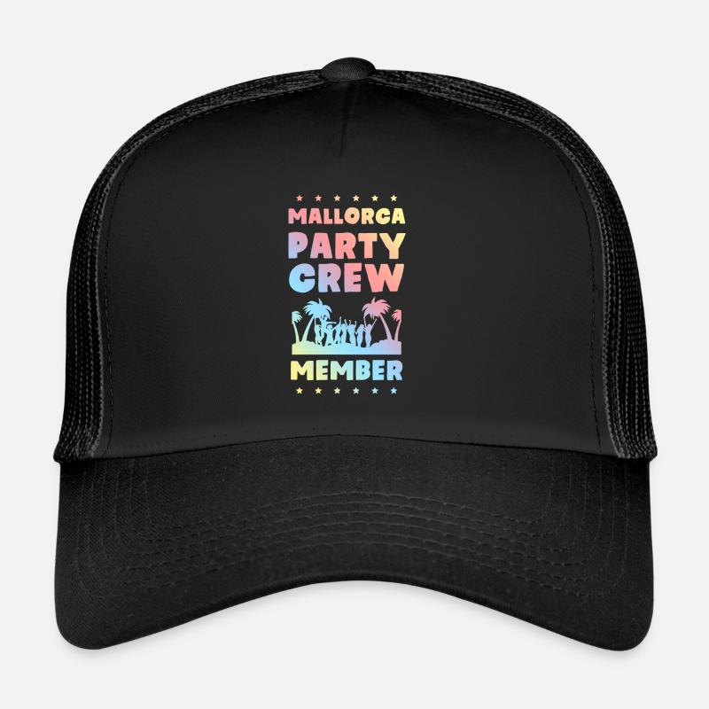 Mallorca Party Crew Casquette trucker 