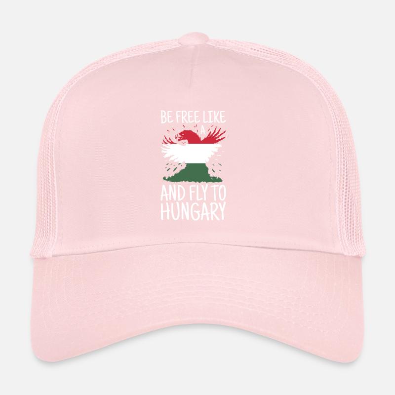 Hongrie Drapeau Hongrois Drapeau Balaton Hongrie Casquette trucker 