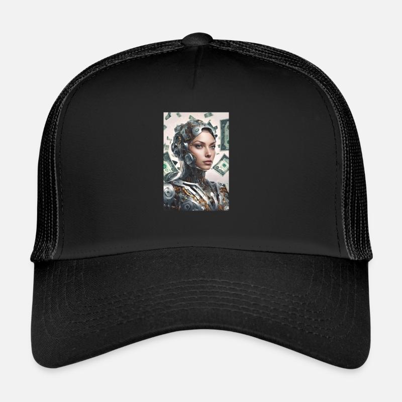 Intelligence artificielle la combinaison gagnante Casquette trucker 