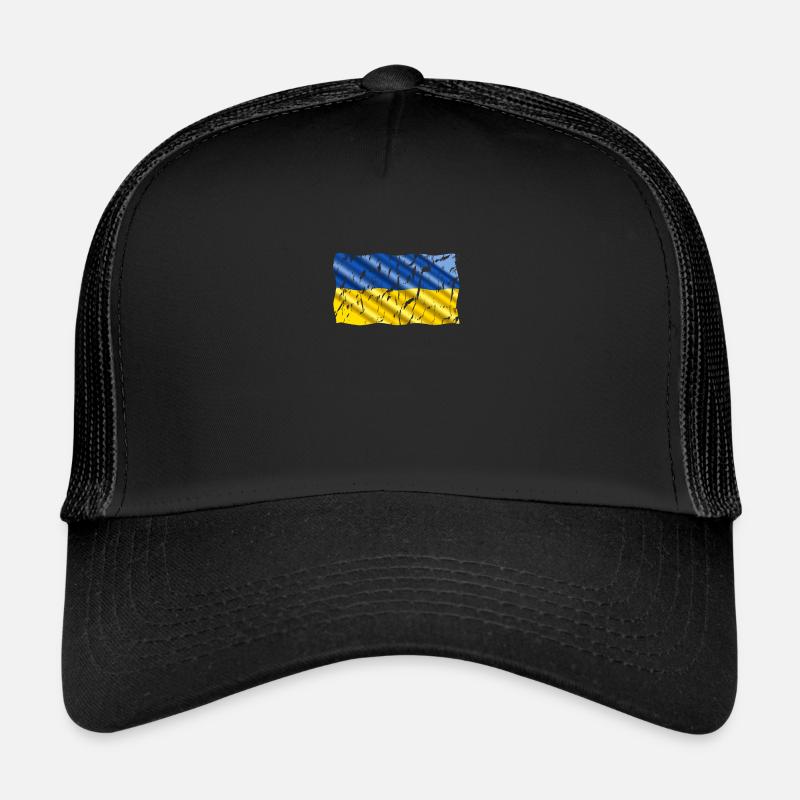 Ukraine - Trucker Cap - black/black