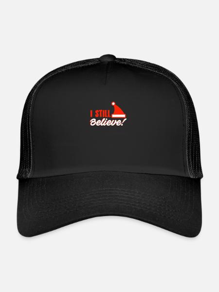 Santa Claus - Trucker Cap - black/black - Front