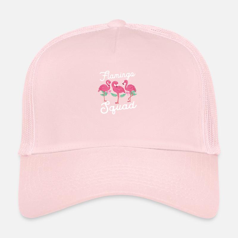 Flamingo Squad Trucker Cap