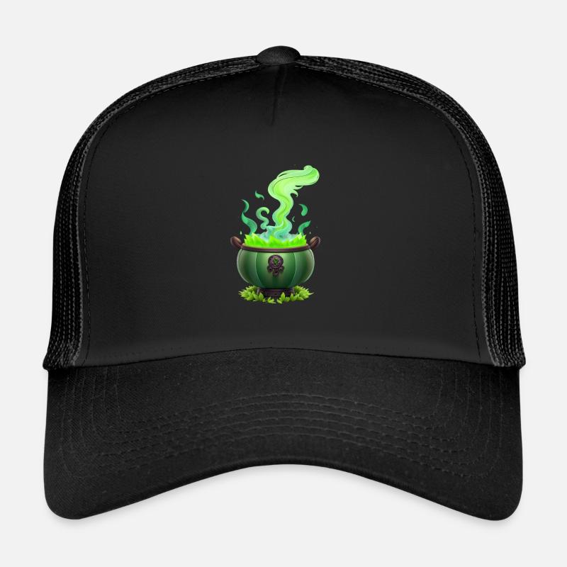 Chaudron de sorcière Casquette trucker 