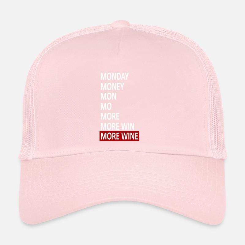 vin présent PLUS VIN Casquette trucker 