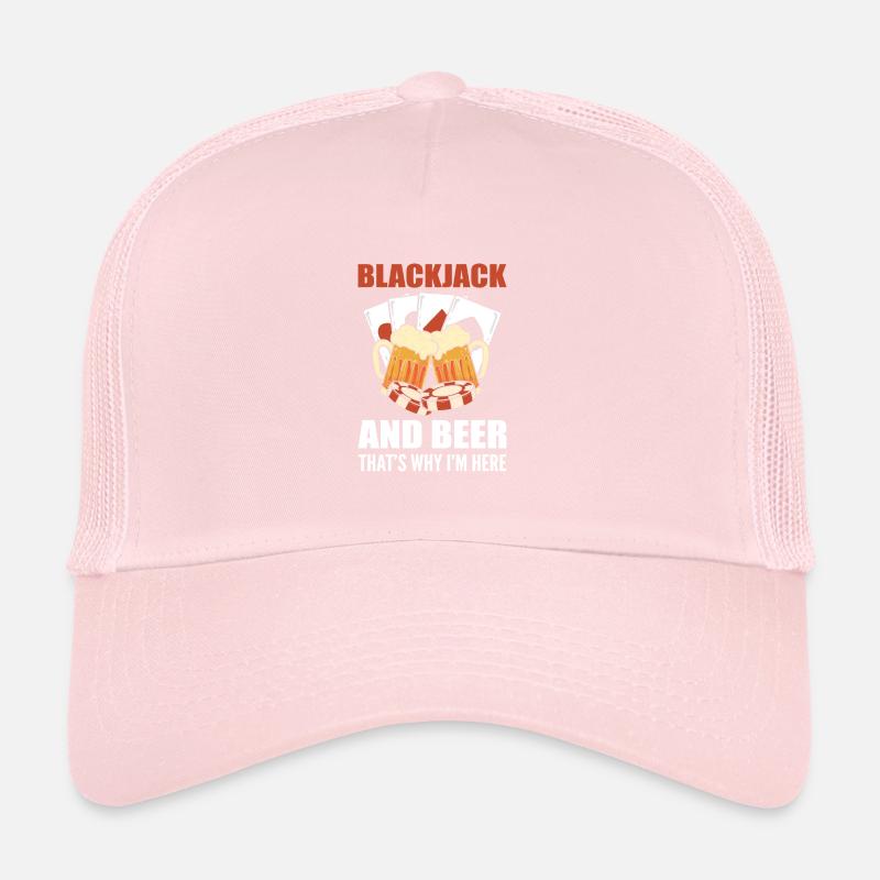 Blackjack Black Jack Bier Trucker Cap