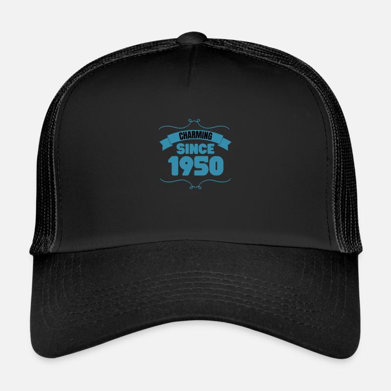 73. Geburtstags Party Geschenk Charmant seit 1950 Trucker Cap