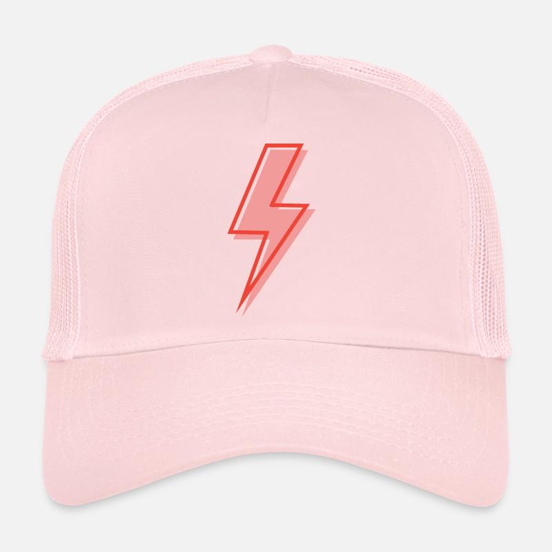 Roter Blitz Trucker Cap