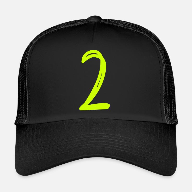 2 ANS. 2e ANNIVERSAIRE. ANNIVERSAIRE 2 ANS. DEUX Casquette trucker 