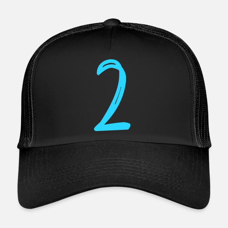 2 ANS. 2e ANNIVERSAIRE. ANNIVERSAIRE 2 ANS. DEUX Casquette trucker 