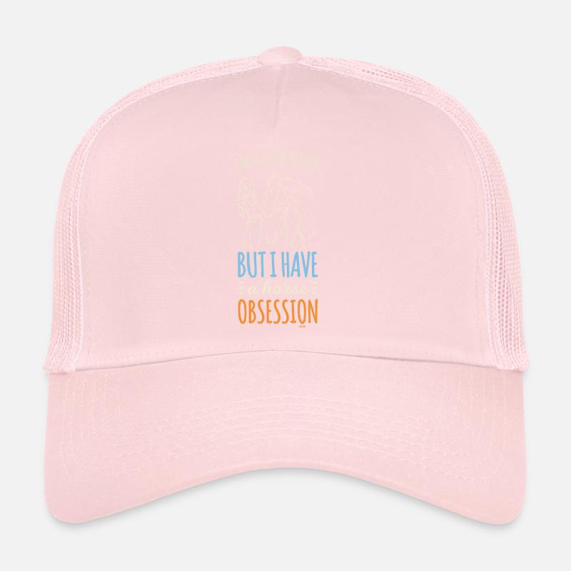 passionné de chevaux Casquette trucker 