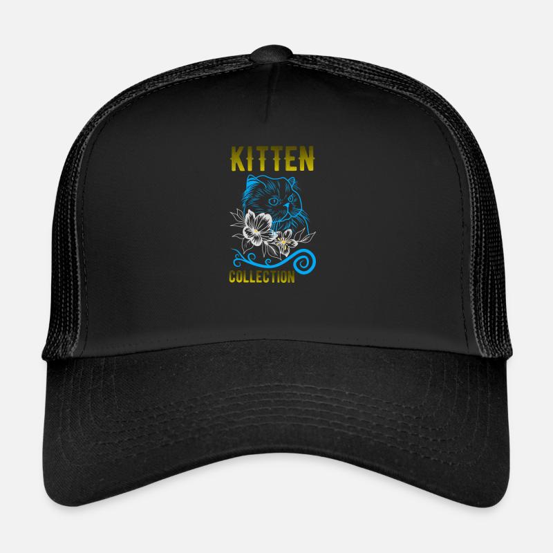 Cat - Trucker Cap - black/black