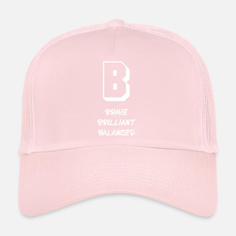 Buchstabe & Zeichen (B) Trucker Cap