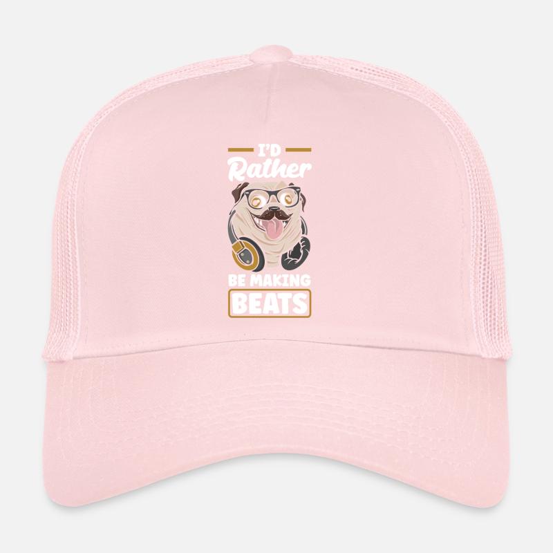 I'd Rather Be Making Beats Music Producer Trucker Cap