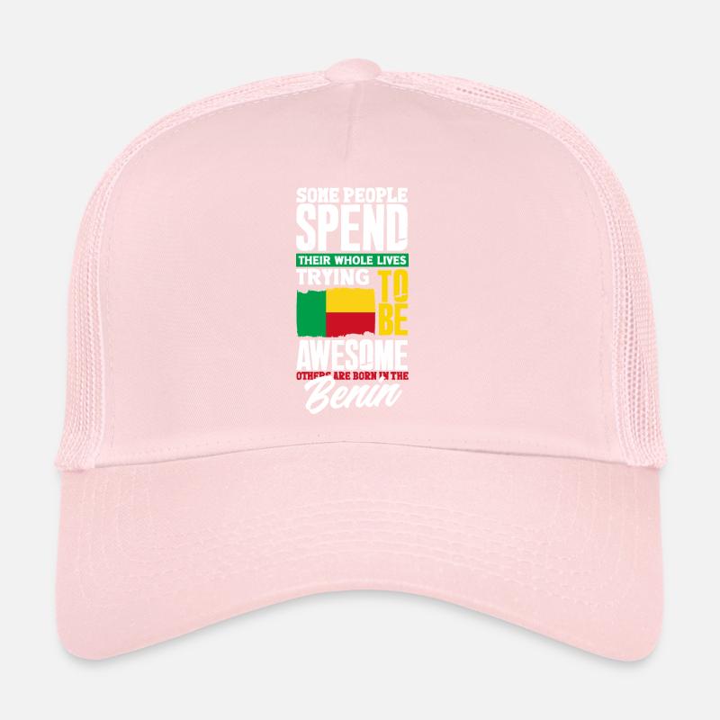 Béninois Bénin Drapeau Béninois Citation Casquette trucker 