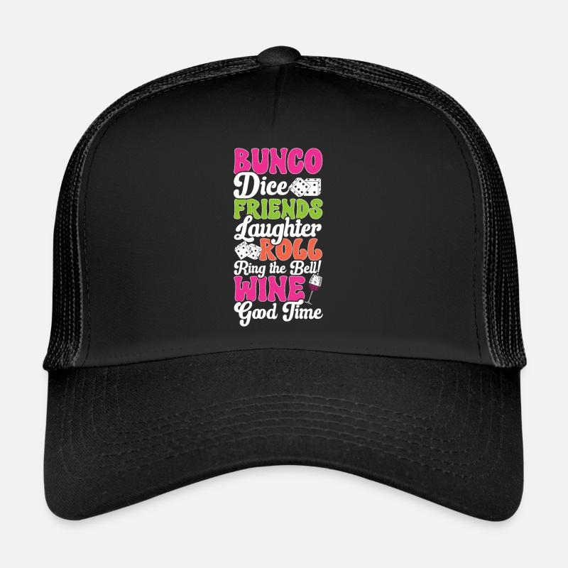 Bunco Dice Game Trucker Cap