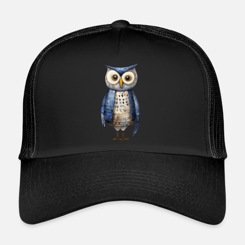Mystic Owl Night Tee - Bezaubernd & Einzigartig Trucker Cap