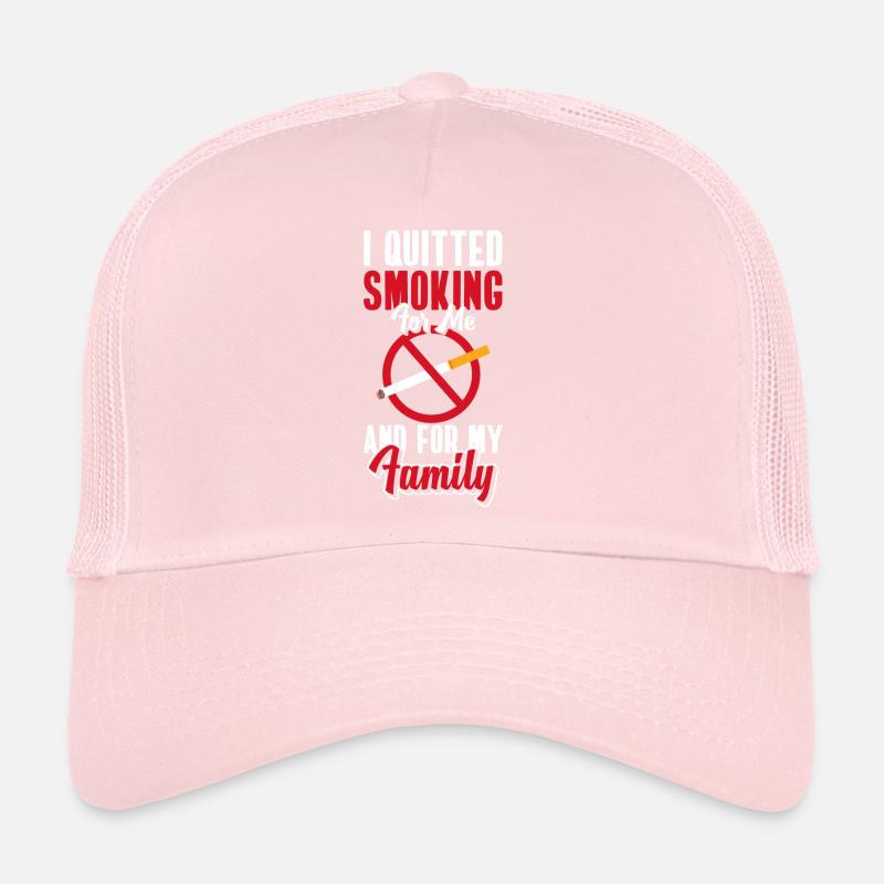 Fumer le cigare Ne pas fumer Vapoter Casquette trucker 