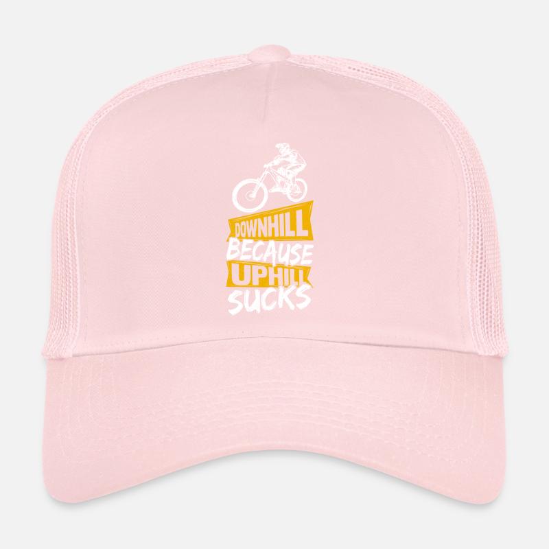 Descente parce que la montée aspire les vélos VTT Ber Casquette trucker 